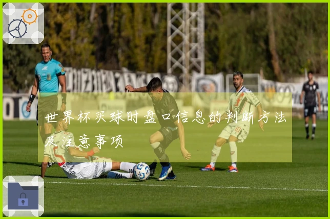 世界杯买球时盘口信息的判断方法及注意事项
