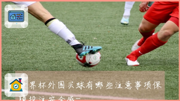 世界杯外围买球有哪些注意事项保障投注安全感-